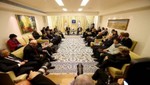 Presidente Humala sostuvo encuentro con mandatario israelí Shimon Peres