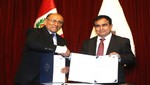 Congreso y ONPE firman convenio  marco de cooperación institucional