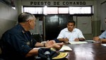 Presidente Ollanta Humala supervisa acciones policiales en Áncash