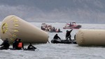 Corea del Sur: Suspenden la recuperación de cuerpos del Ferry