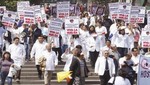 Desprestigiar, desprestigiar la huelga médica