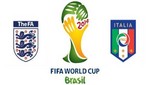 Brasil 2014: Inglaterra vs Italia [EN VIVO]