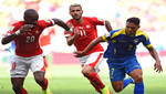 Suiza con gol en los descuentos derrota a Ecuador : 2 -1