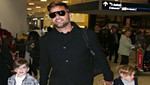 Ricky Martin llega a Sydney con sus hijos gemelos Matteo y Valentino [FOTOS]