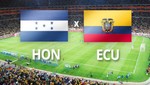 Brasil 2014: Honduras vs. Ecuador [EN VIVO]