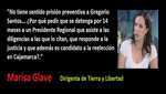 Marisa Glave: Solidaridad con Gregorio Santos