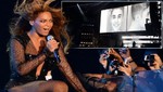 Beyonce muestra ficha policial de Justin Bieber durante un concierto