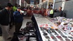 Comerciantes de Las Malvinas entregan a la comuna limeña miles de celulares y equipos de dudosa procedencia
