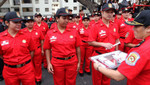 Se gradúan en Lima 280 bomberos voluntarios