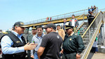 Ministro del Interior anunció seguridad en puentes peatonales de la Panamericana