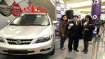 Por su 5to aniversario Plaza Norte regaló una camioneta BYD S6  cero kilómetros