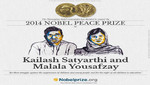 El Premio Nobel de la Paz 2014 para la paquistaní Malala Yousafzai y el indio Kailash Satyarthi