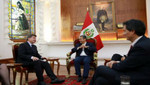 Presidente Humala se reúne con el Director General de la OIT en Palacio de Gobierno