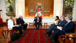Presidente Humala se reunió con Secretario General de UNASUR, Ernesto Samper