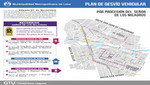 Municipalidad de Lima anuncia plan de desvío vehicular por última procesión del Señor de los Milagros