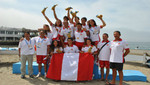 Team Perú de Remo obtuvo nueva medalla de oro en los Bolivarianos de Playa