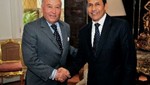 Ollanta Humala se reunió con titular de la CAF