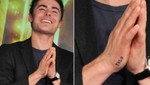 Zac Efron se tatuó 'Yolo' en su mano