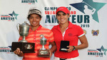 Scott Harvey y Sofía García, Campeones del Sudamericano Amateur de Golf