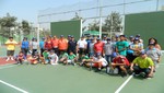 Reinauguración de canchas de Paleta Frontón de Rosa Toro en San Borja