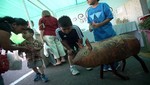 Animales de madera reciclada fueron atracción del 77º Festival de la Vendimia