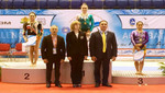 Gimnasta peruana Mariana Chiarella se ubicó en tercer lugar en la Copa del Mundo de Bulgaria