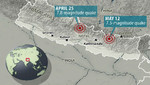 Otro terremoto de magnitud 7,3 golpea Nepal