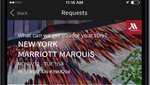La nueva función Mobile Request Chat de Marriott Hotels