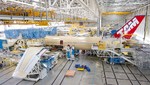 El primer A350 XWB de TAM toma forma