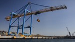 Puerto de Paita alcanza gran productividad gracias a las modernas grúas del terminal