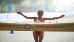 Gladys Tejeda ganó la maratón de los Juegos Panamericanos Toronto 2015