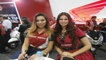 Sully Saenz y Aida Martinez lucieron su belleza en Expo moto de Honda