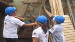 Voluntarios de Sodimac construyen más de 20 viviendas de emergencia