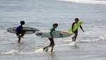 Javier Swayne presenta nuevo Campeonato de Surf para niños