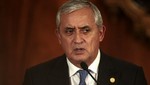 Presidente de Guatemala renuncia tras orden de detención dictada