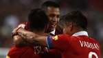 Eliminatorias Rusia 2018: Chile venció a Perú por 4-3