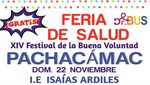 Organizan XIV Festival de la Buena Voluntad en Pachacámac