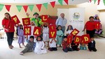 Los niños de Chilca celebran la navidad