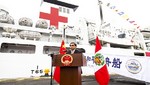 Buque hospital de China que atenderá gratuitamente a más de 2 mil pacientes de nosocomios Loayza, Carrión y Naval