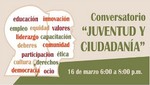 CNE realizará conversatorio sobre Juventud y Ciudadanía