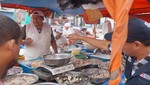 La Victoria: por semana santa, Municipalidad, Produce y PNP fiscalizaron venta de productos marinos en Terminal Pesquero