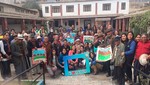 Voluntarios Usil celebraron mes patrio con abuelitos de Casa del Adulto Mayor de Manchay