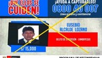 Fue capturado en Lambayeque otro extorsionador incluido en lista de recompensas