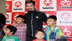 Aldo Miyashiro hizo función exclusiva de Calichín para 200 niños de la Teletón