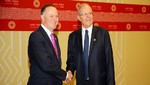 Presidente Kuczynski destacó ingreso de Perú a la OCDE, durante reunión bilateral con Primer Ministro de Nueva Zelanda