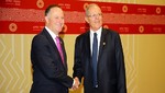 Presidente Kuczynski destacó ingreso de Perú a la OCDE, durante reunión bilateral con Primer Ministro de Nueva Zelanda