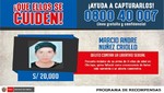 Incluyen en el programa de recompensas a implicados en violación y muerte de niña de 11 años