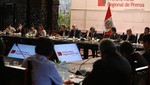 Se realizó la primera Mesa Regional de Prensa en Palacio de Gobierno