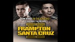 Este sábado boxeo en vivo en FOX Premium y en la App de FOX con la esperada revancha: 'Frampton vs. Santa Cruz II'