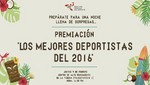 Hoy se realizará la Premiación a los Mejores Deportistas del 2016